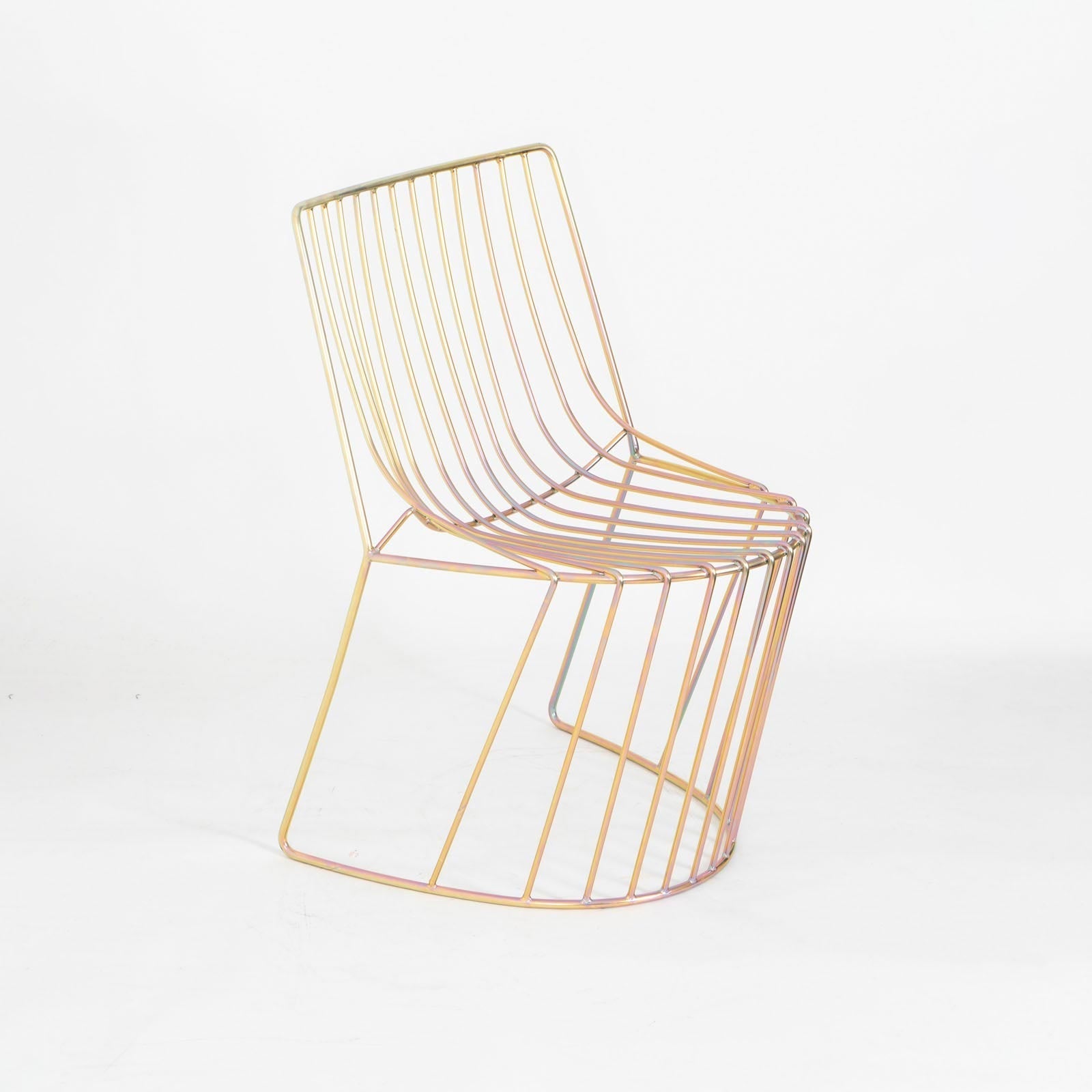 Amarone Outdoor Chair by Enrico Girotti – Italian Designer Metal Statement Piece