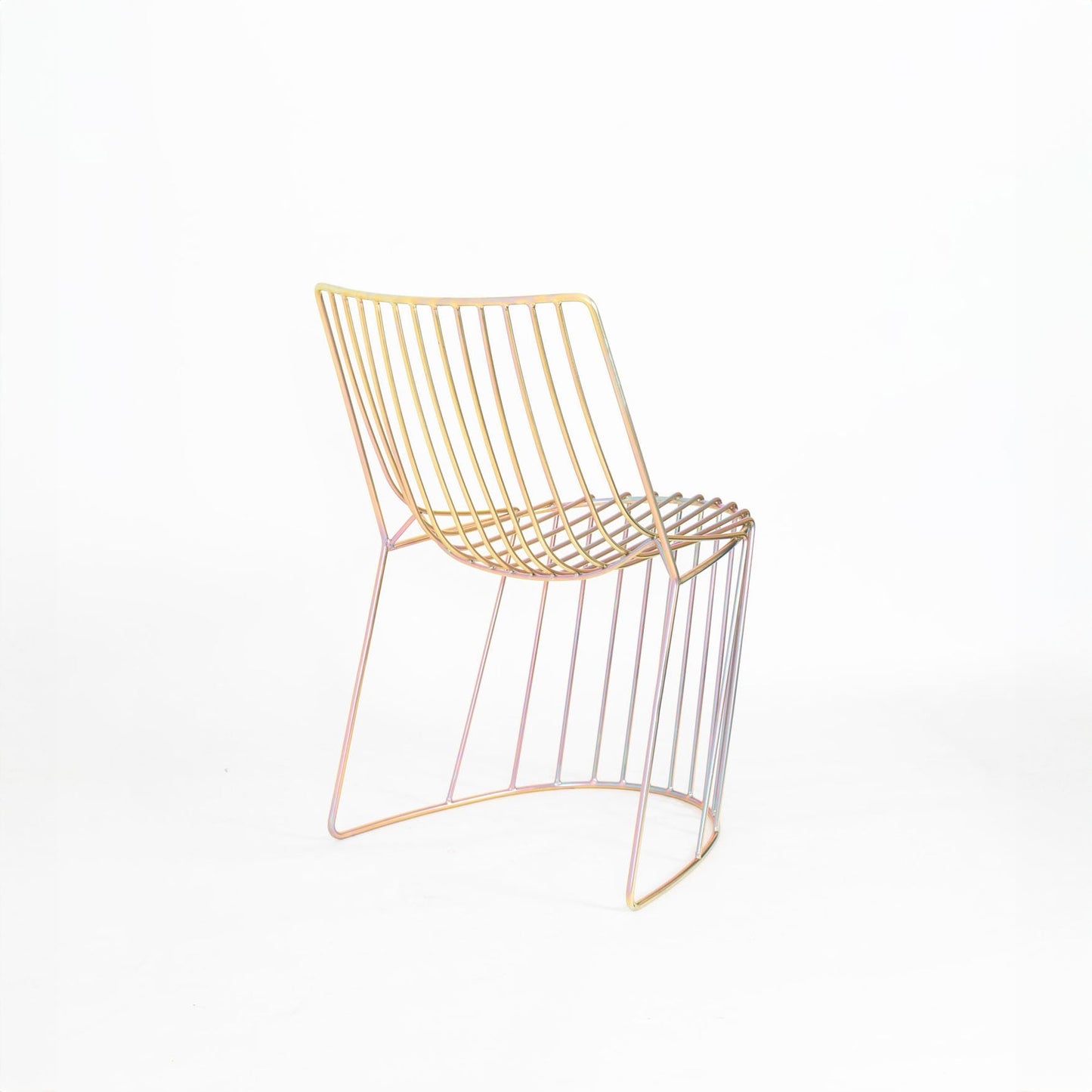 Amarone Outdoor Chair by Enrico Girotti – Italian Designer Metal Statement Piece