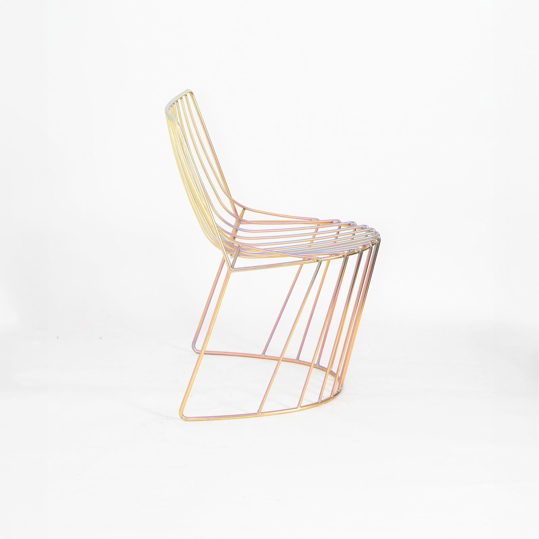 Amarone Outdoor Chair by Enrico Girotti – Italian Designer Metal Statement Piece