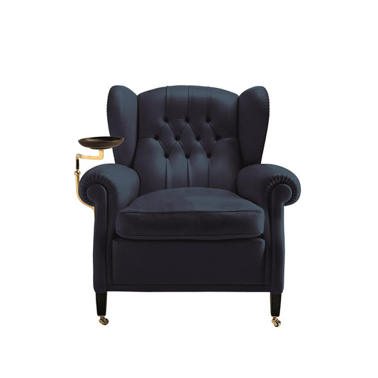 Luxury 1919 Wingback Armchair Modern Italian Style for Villa