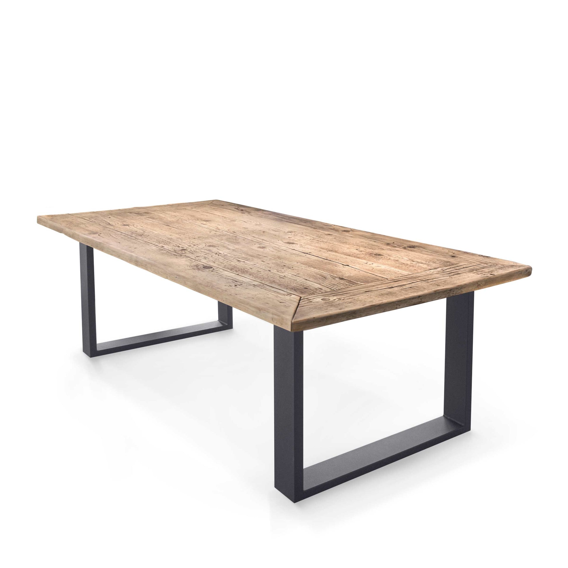 Maximo 79-Inch Dining Table – Reclaimed Wood 8-Seater by Giuseppe Mazzardi
