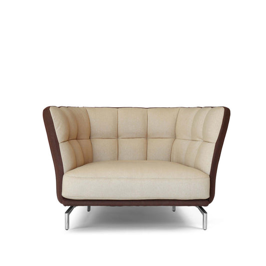 Luxury CARLTON Fabric Armchair Modern Italian Style for Villa