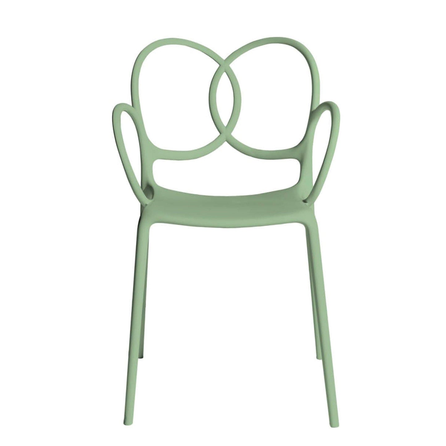 Sissi Armchair Sculptural Loops – Polypropylene Driade Contemporary Dining Seating