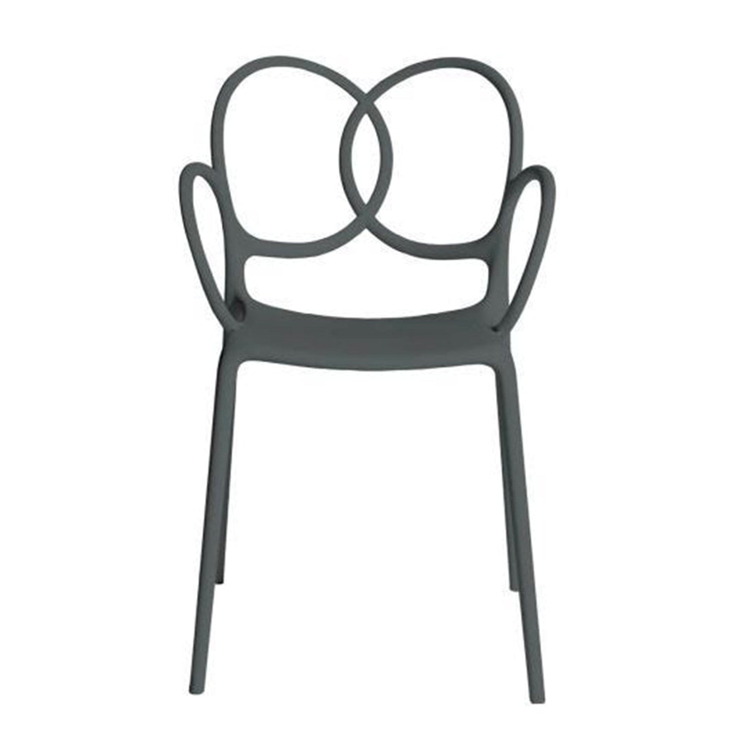 Sissi Armchair Sculptural Loops – Polypropylene Driade Contemporary Dining Seating