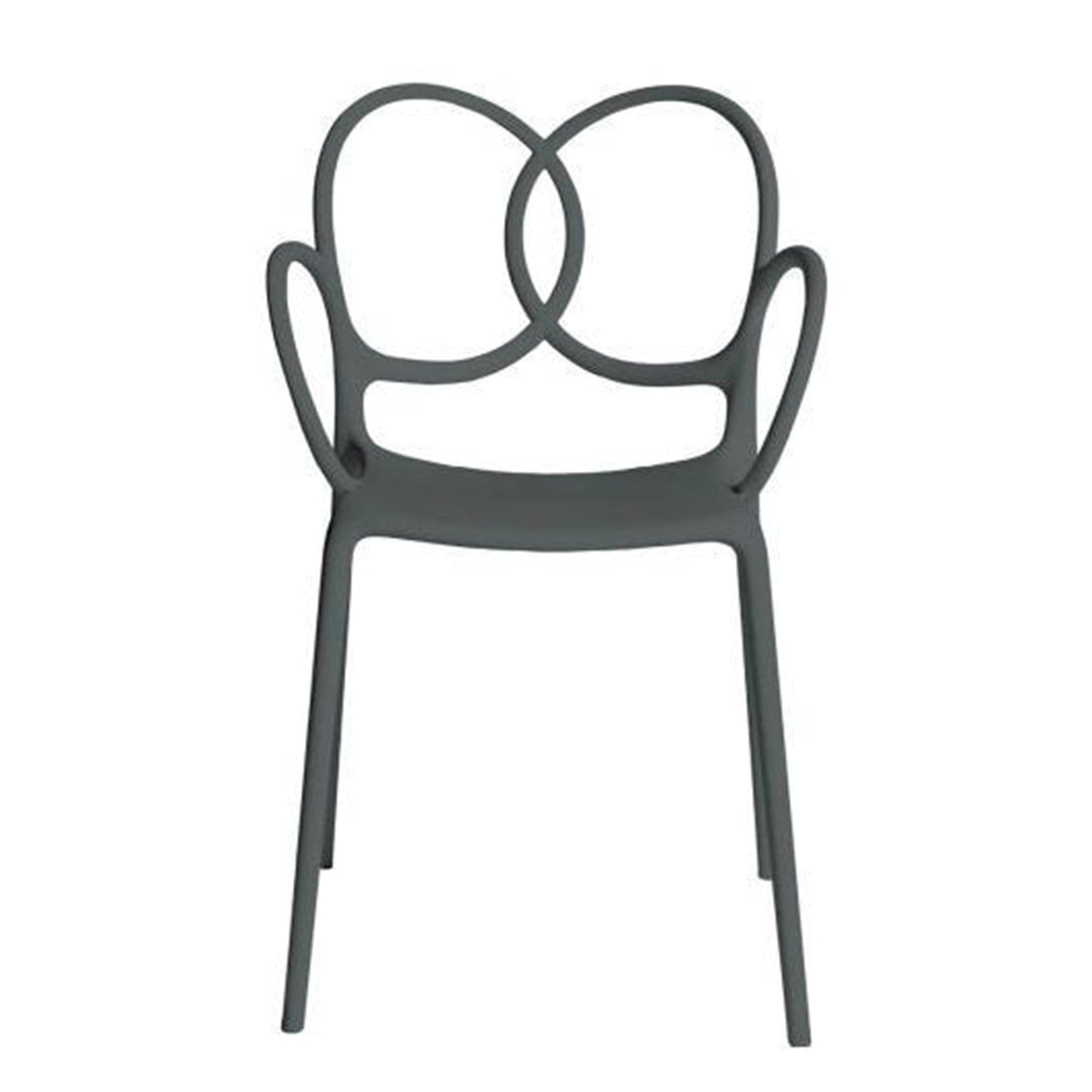 Sissi Armchair Sculptural Loops – Polypropylene Driade Contemporary Dining Seating