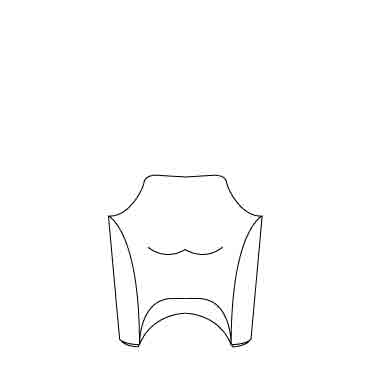 Luxury TOKYO-POP Armchair Modern Italian Style for Villa