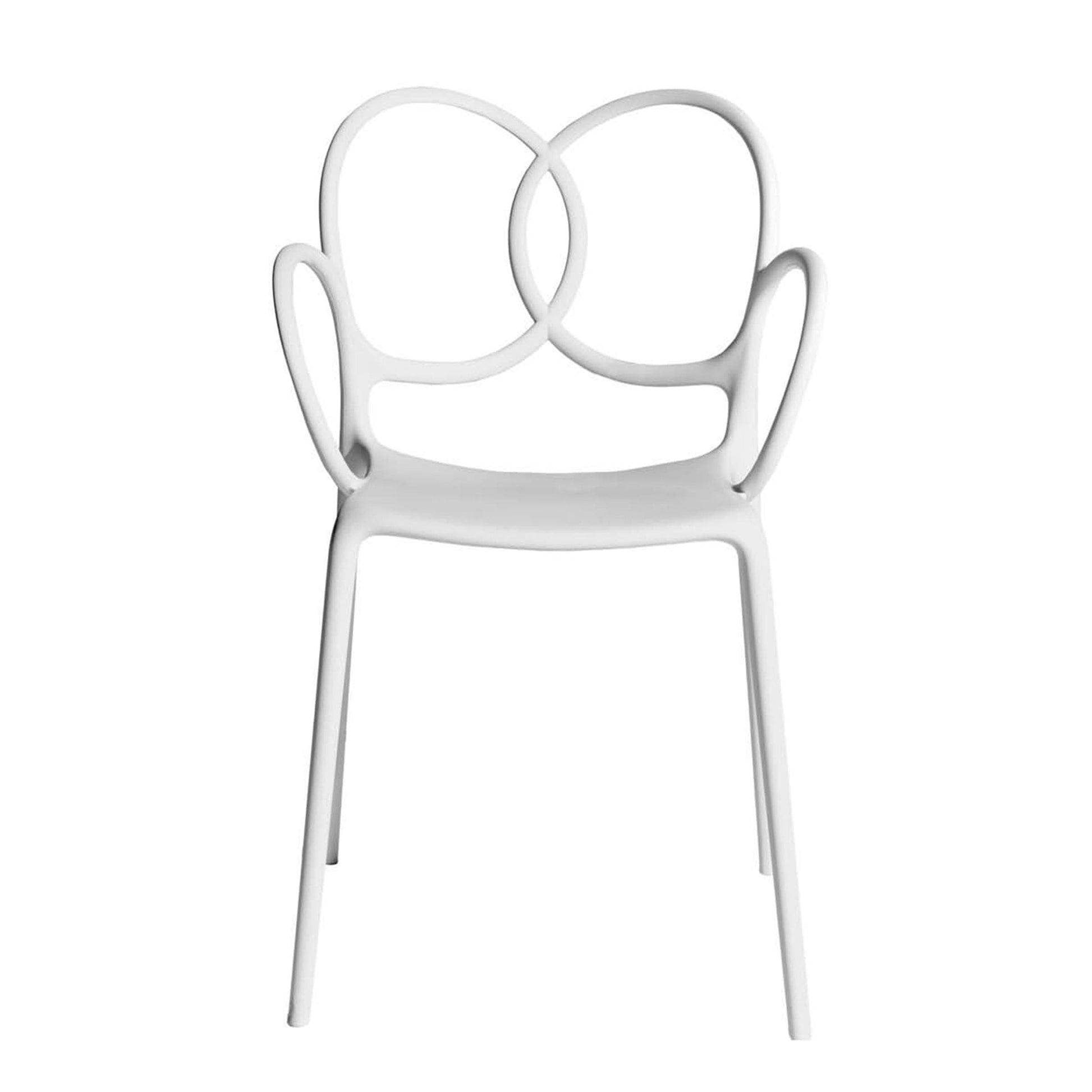 Sissi Armchair Sculptural Loops – Polypropylene Driade Contemporary Dining Seating