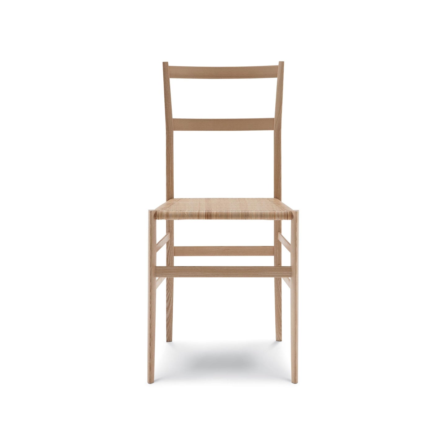 Gio Ponti Superleggera Italian Designer Chair – Ash Wood & Rattan Seat