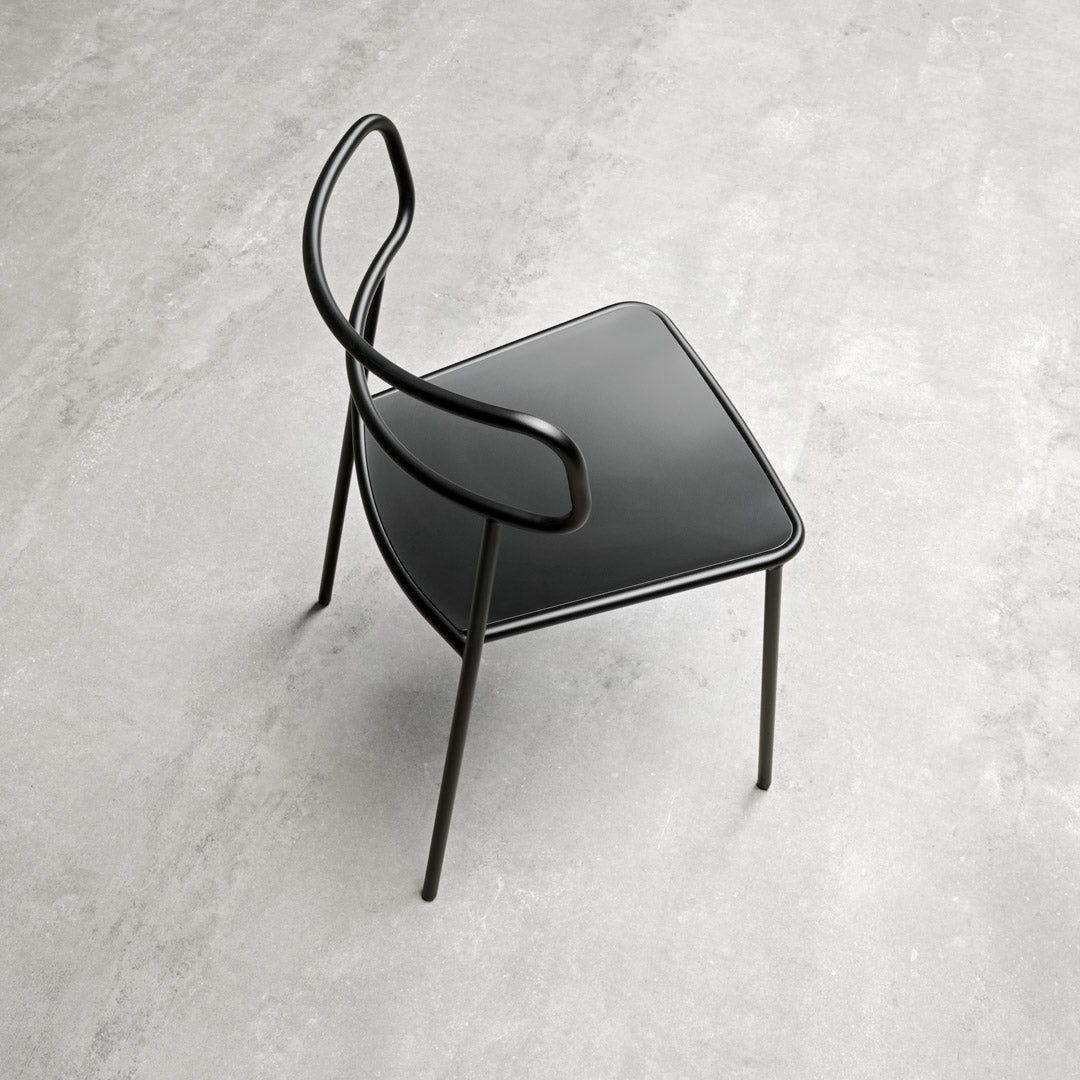 Paloma Stackable Outdoor Chair – Stainless Steel Baleri Italia Minimalist Design