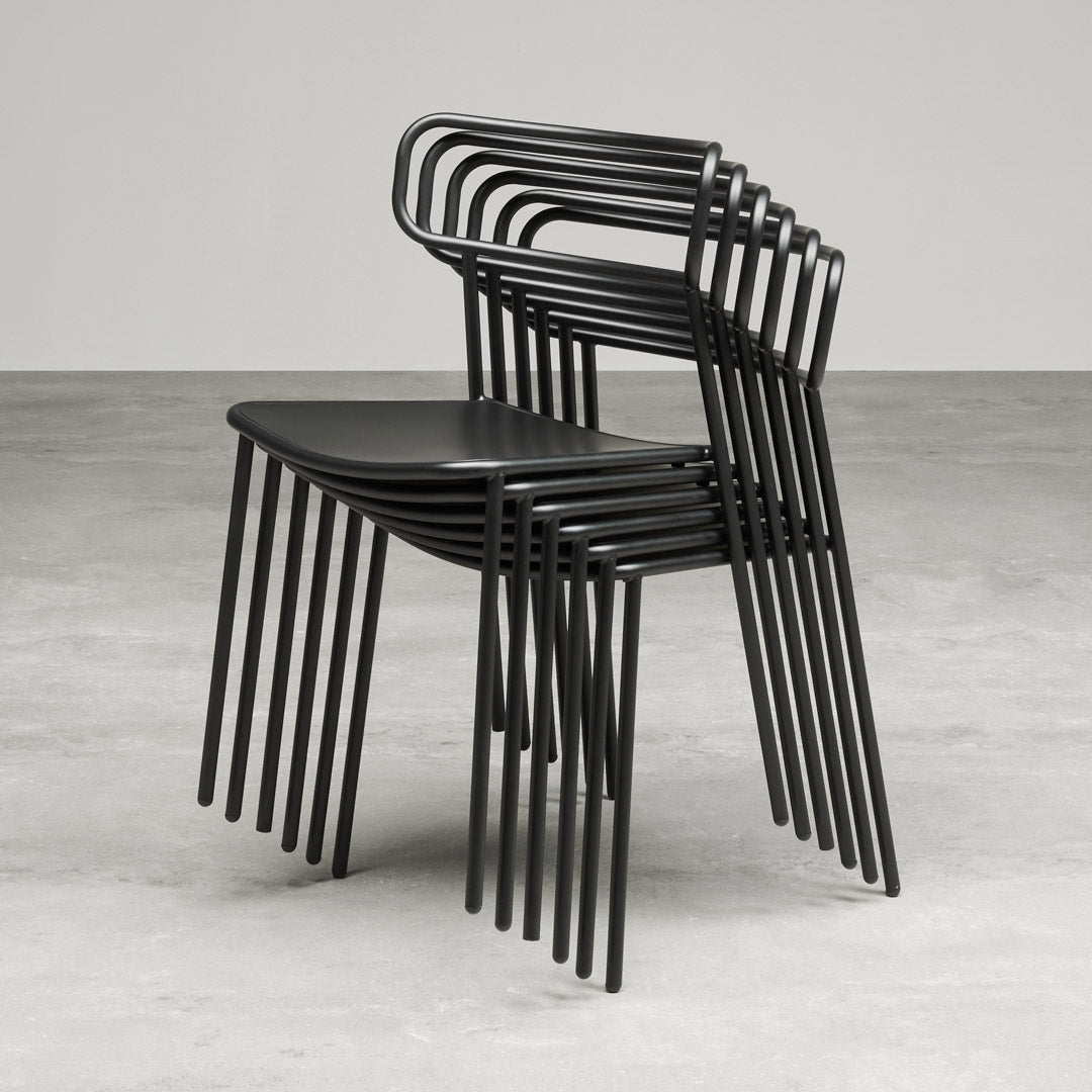 Paloma Stackable Outdoor Chair – Stainless Steel Baleri Italia Minimalist Design