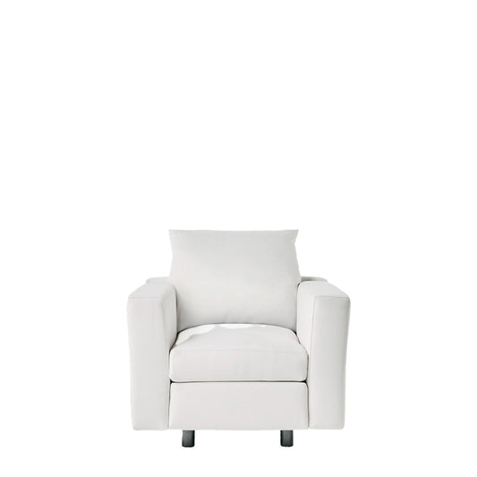 Luxury Upholstered Armchair Modern Italian Style for Villa