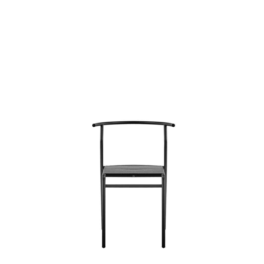 Café Chair Stackable Dining Chair – Steel & Lasten Philippe Starck
