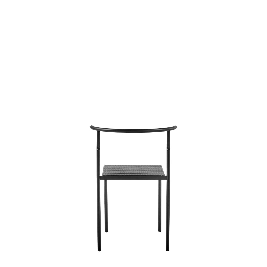 Café Chair Stackable Dining Chair – Steel & Lasten Philippe Starck