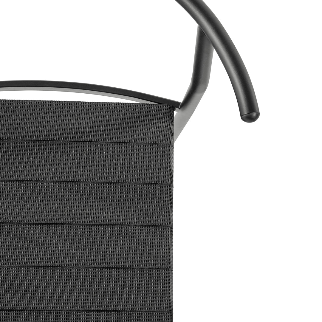 Café Chair Stackable Dining Chair – Steel & Lasten Philippe Starck