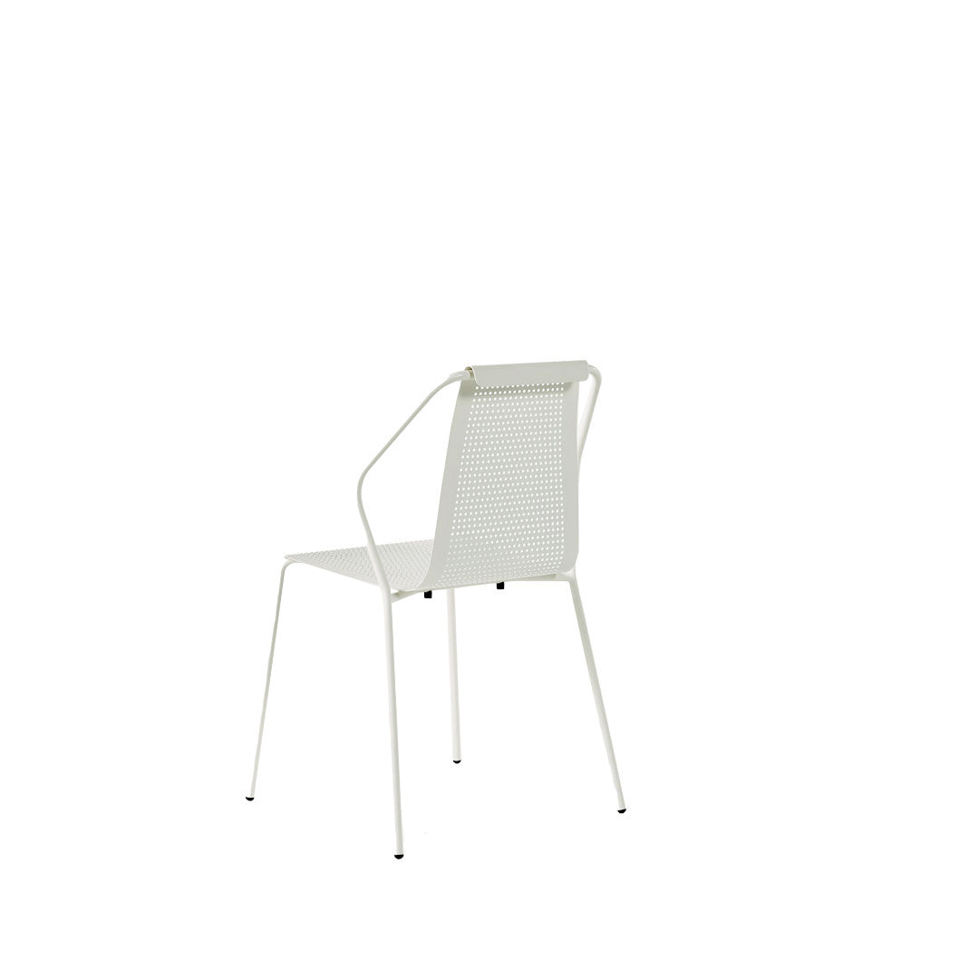 Donna Outdoor Chair – Stackable Stainless Steel Baleri Italia Modern