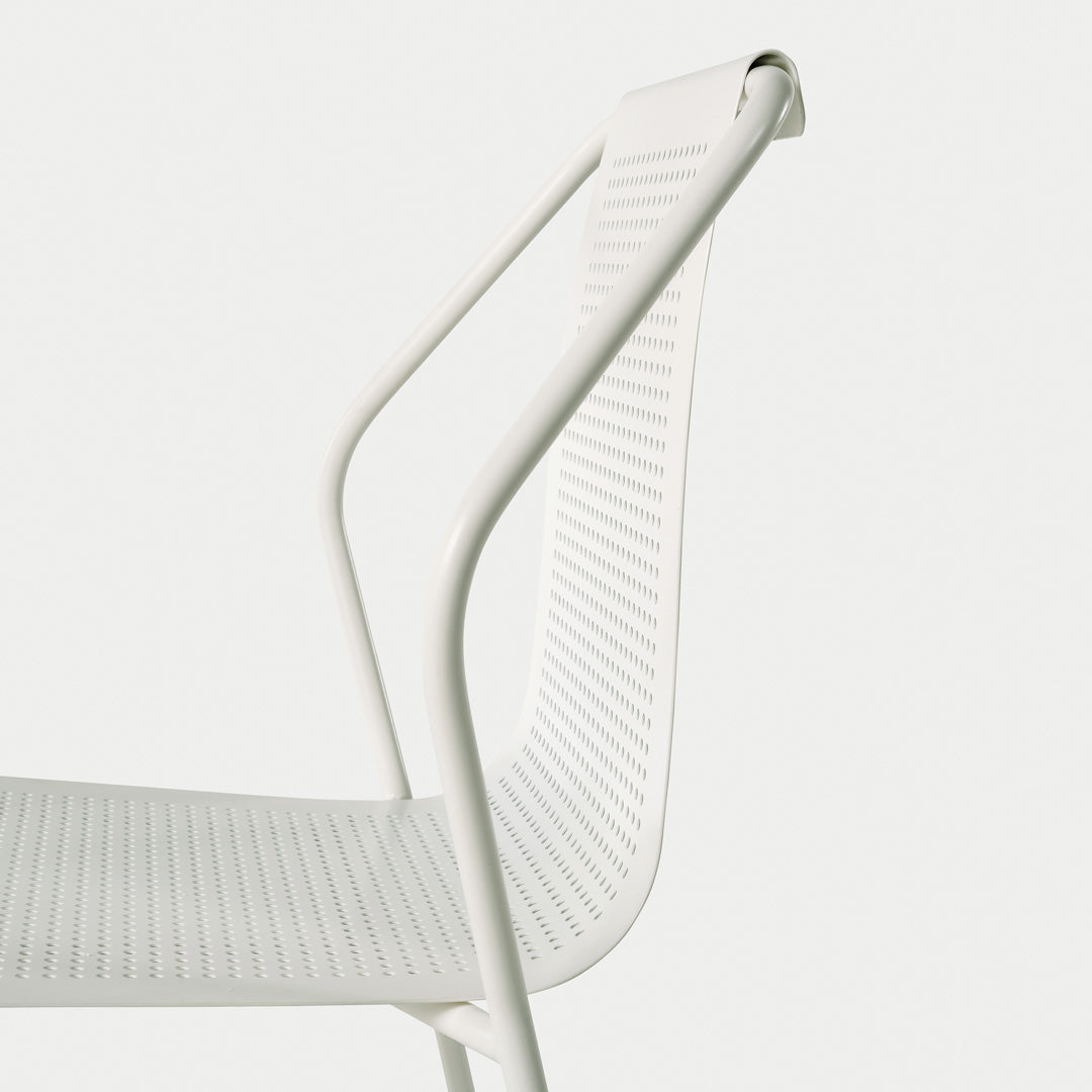 Donna Outdoor Chair – Stackable Stainless Steel Baleri Italia Modern