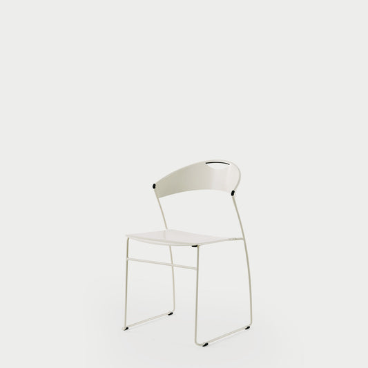 Juliette Stackable Chair by Hannes Wettstein – Italian Designer Steel Seating