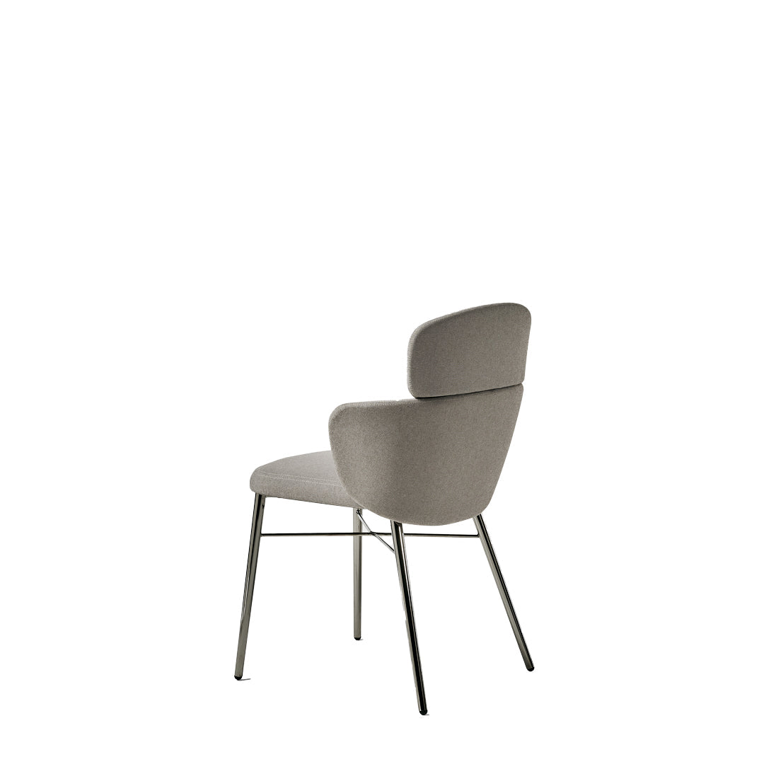 Luxury KIN Upholstered Dining Chair Modern Italian Style for Villa