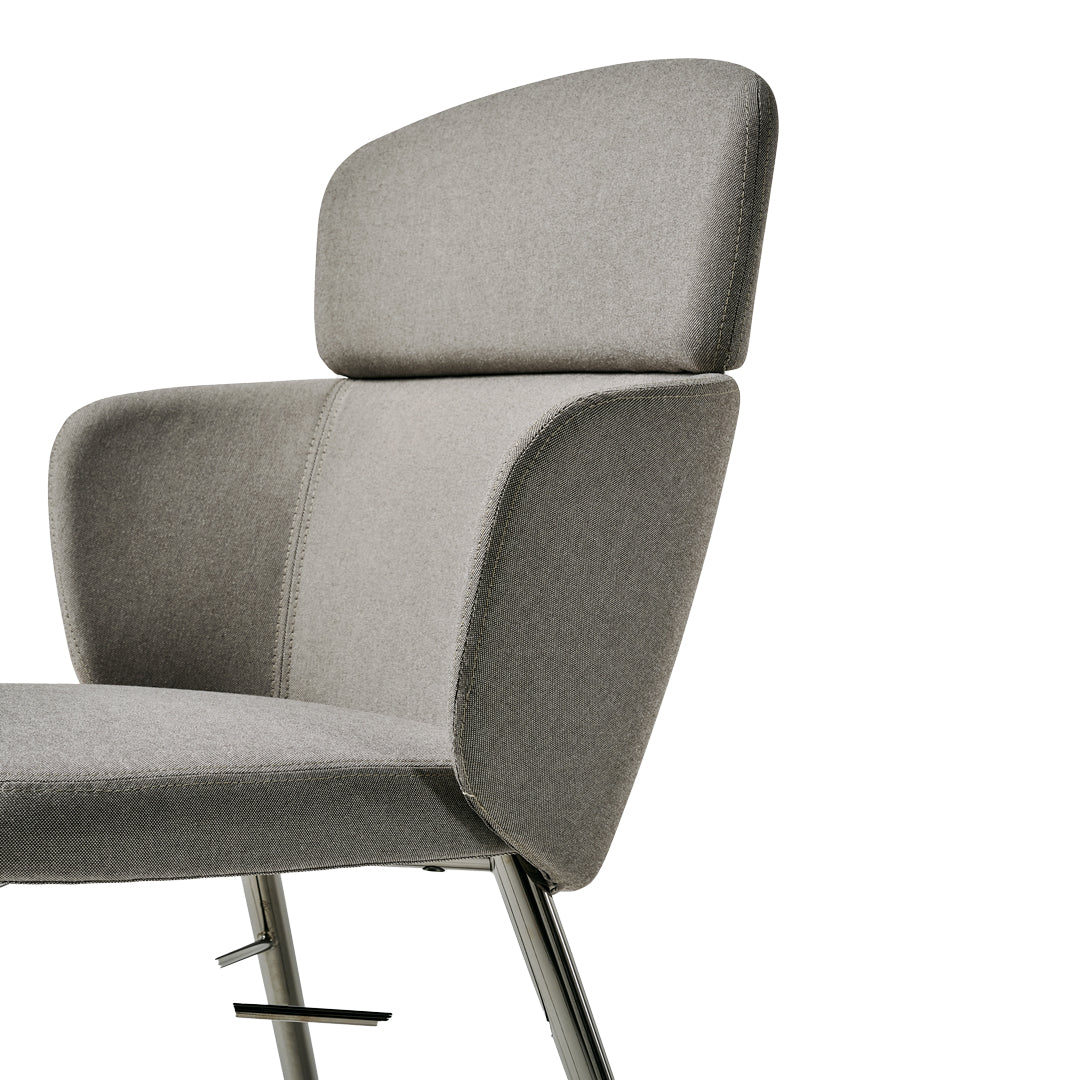Luxury KIN Upholstered Dining Chair Modern Italian Style for Villa