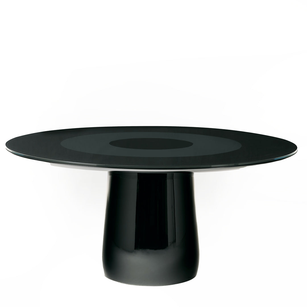 Roundel Dining Table – Italian Designer Glass Statement Piece