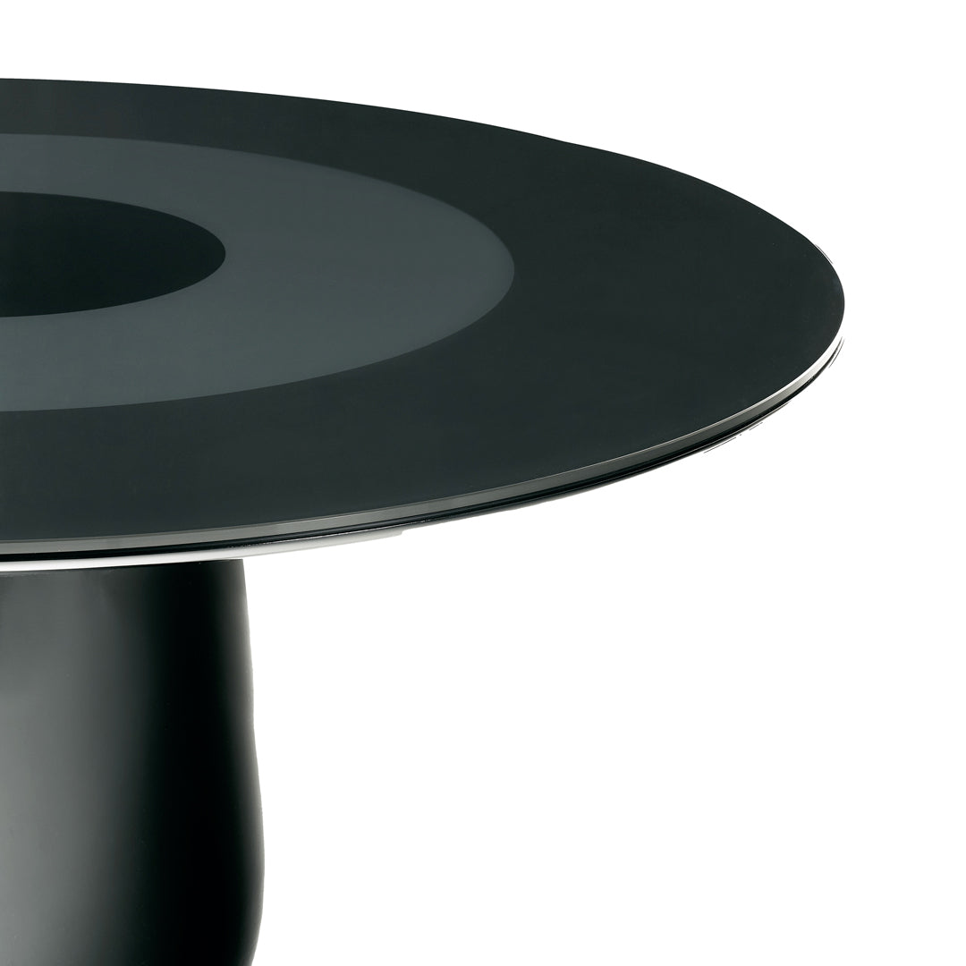 Roundel Dining Table – Italian Designer Glass Statement Piece
