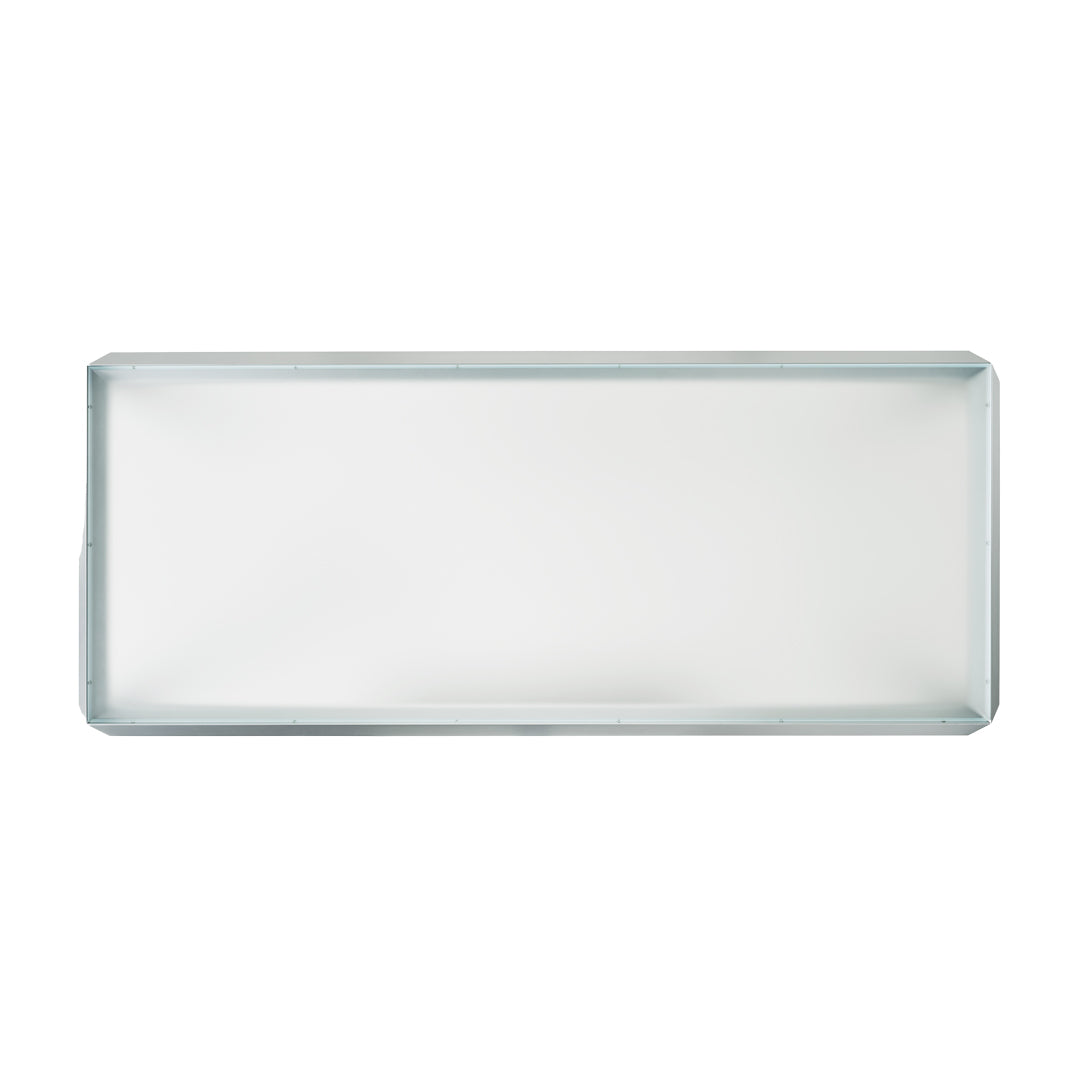 Minimalist T-Shape Dining Table – Architectural Aluminium and Marble Statement Piece
