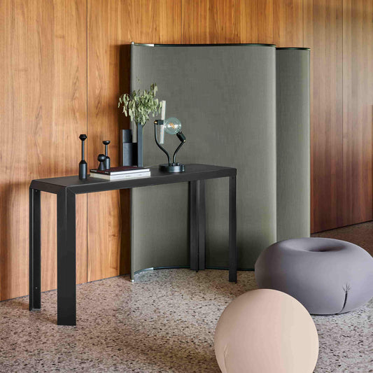 T-Table Console Table – Architectural T-Shaped Design by Angelo Mangiarotti