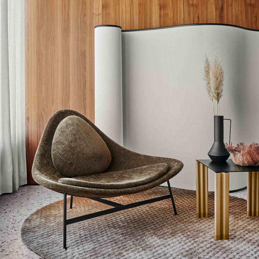 Luxury BERMUDA Lounge Chair Modern Italian Style for Villa