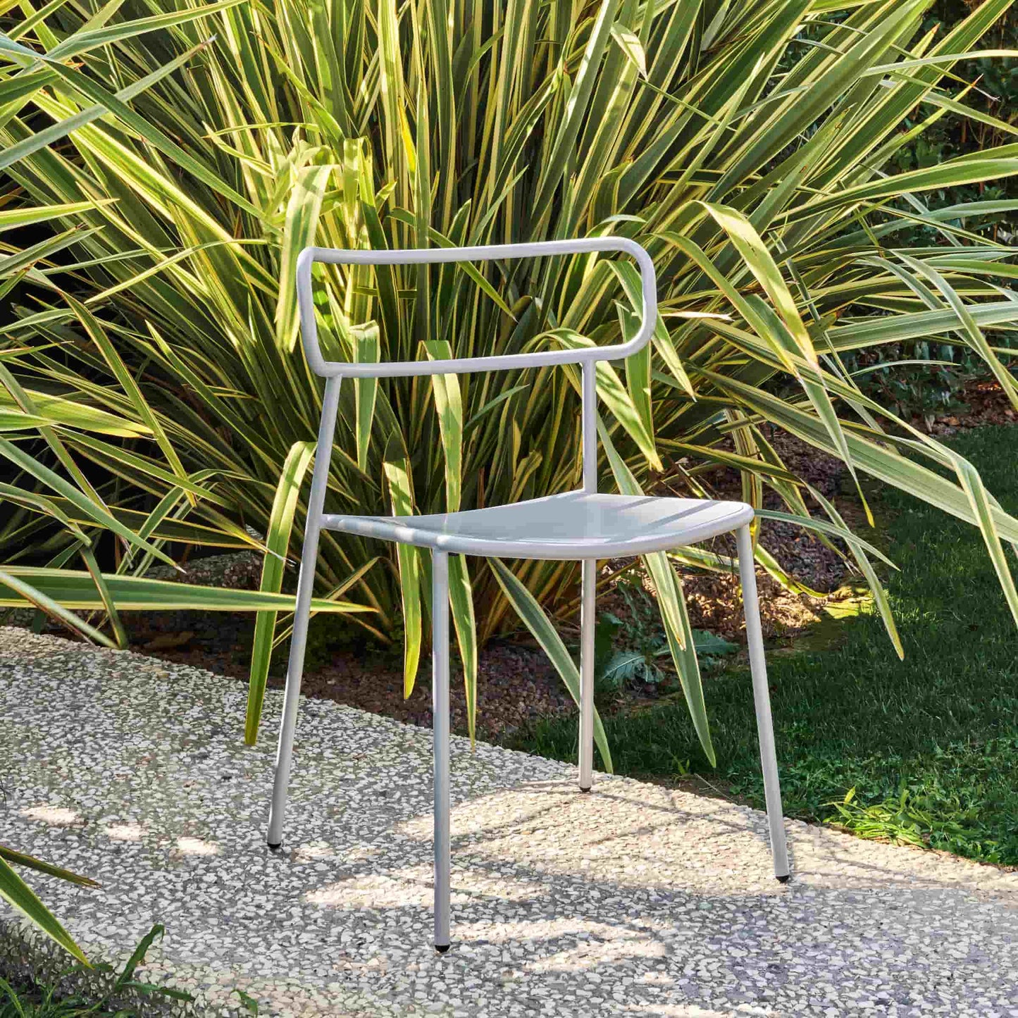 Paloma Stackable Outdoor Chair – Stainless Steel Baleri Italia Minimalist Design