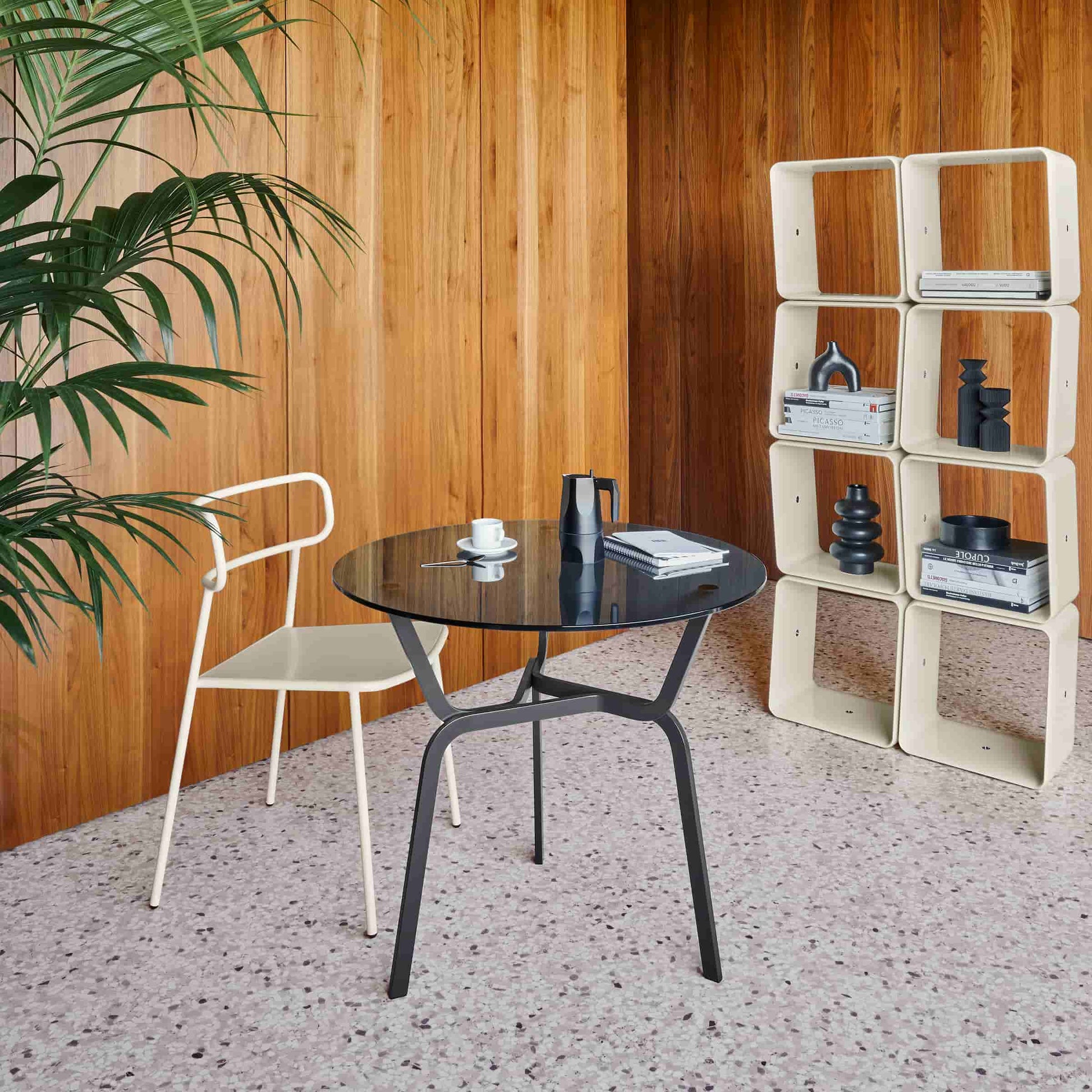 Paloma Stackable Outdoor Chair – Stainless Steel Baleri Italia Minimalist Design