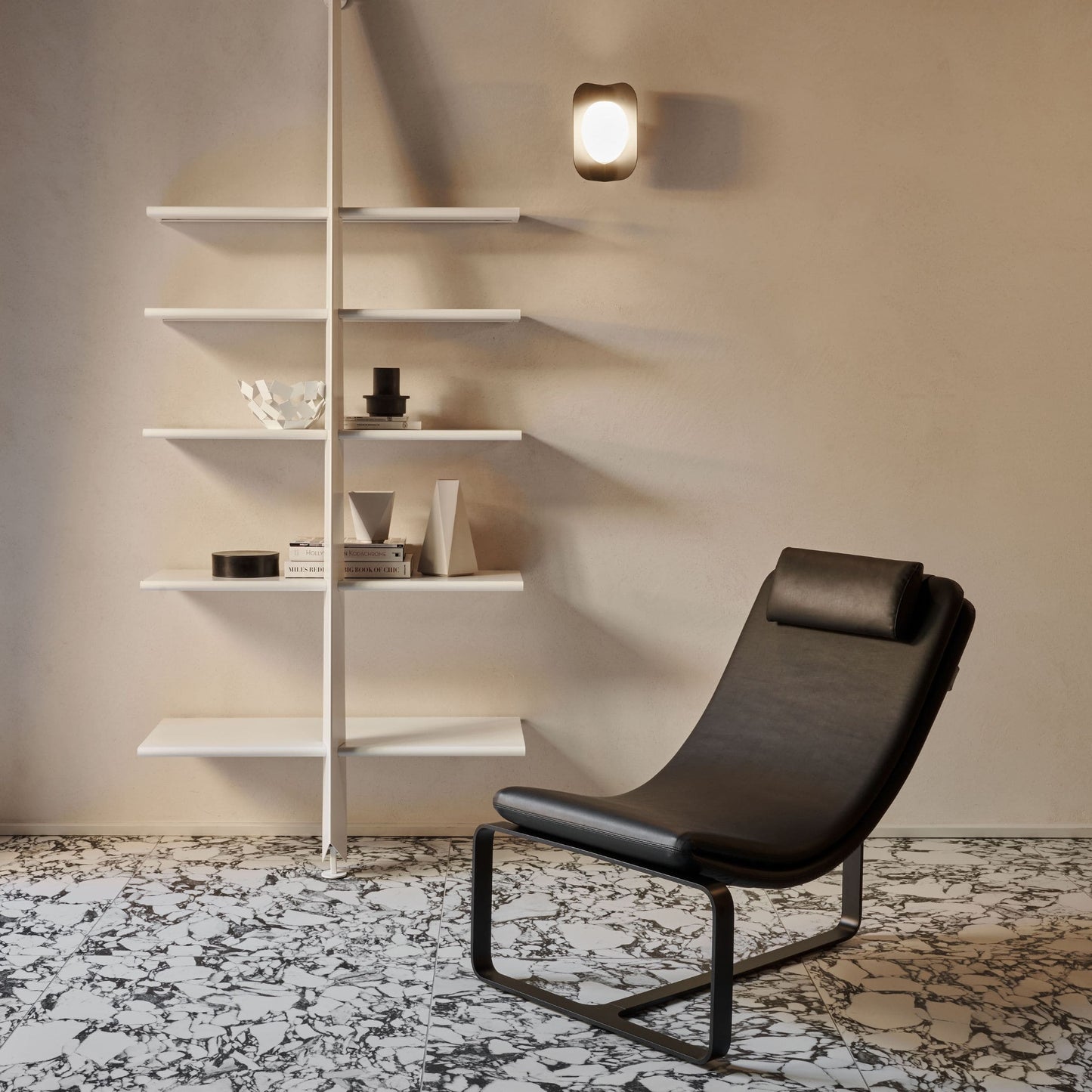 Flipt Convertible Armchair – Jeff Miller, Baleri Italia Steel Chaise | JM301