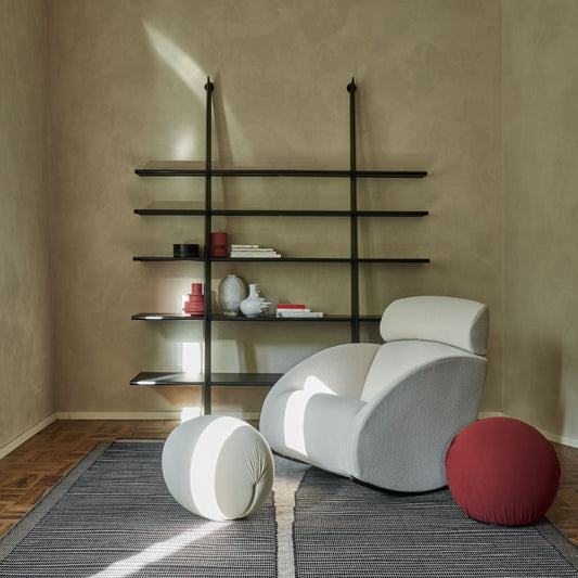 Luxury Mama Rocking Armchair Modern Italian Style for Villa
