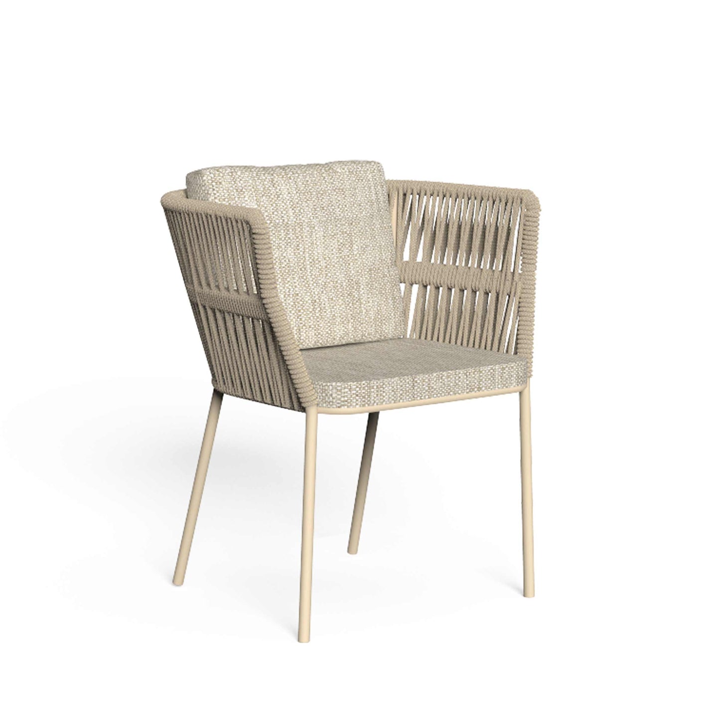 Cliff Outdoor Dining Chair by Talenti – Italian Designer Rope Armchair