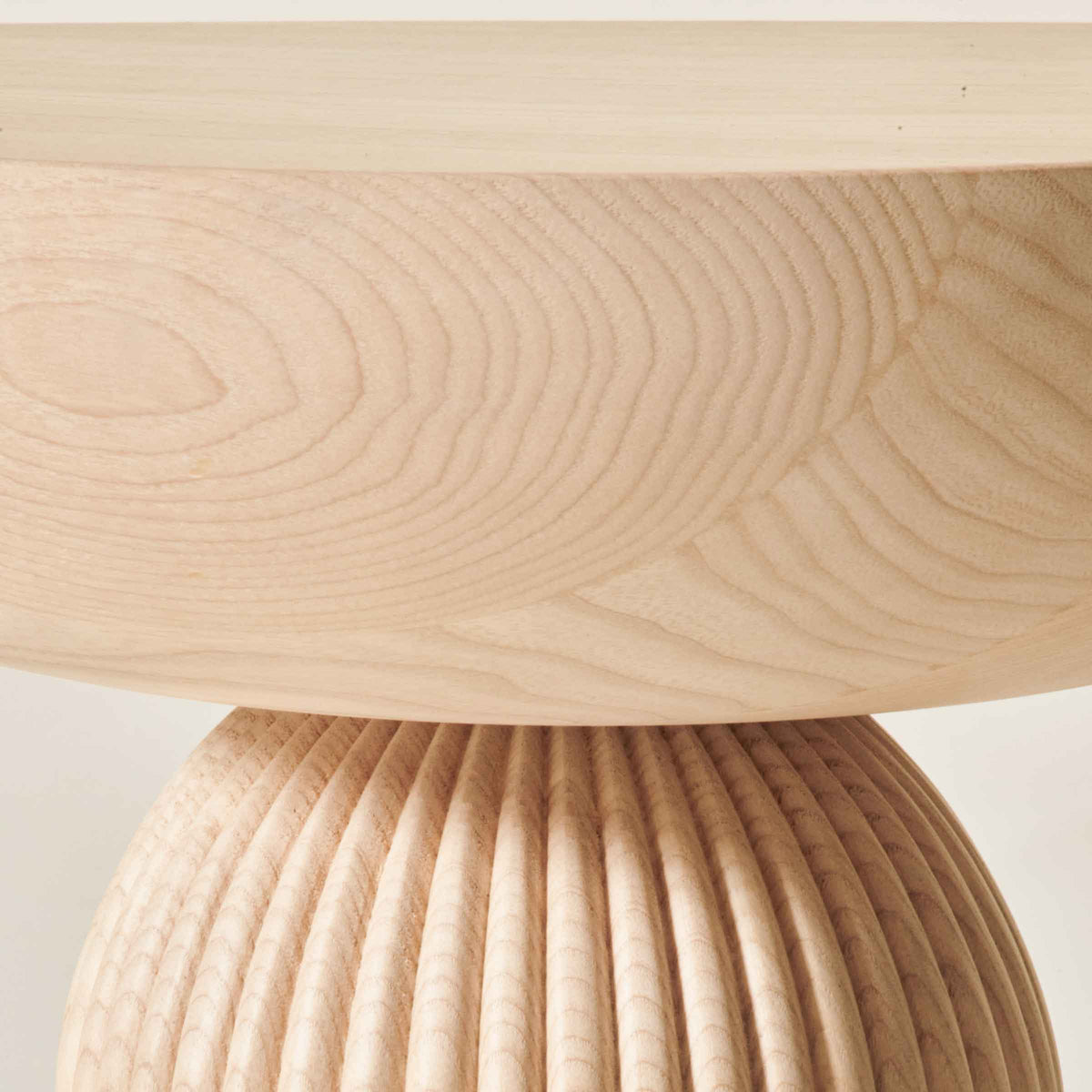 Luxury CONVESSO Ash Wood Coffee Table Modern Italian Style for Villa
