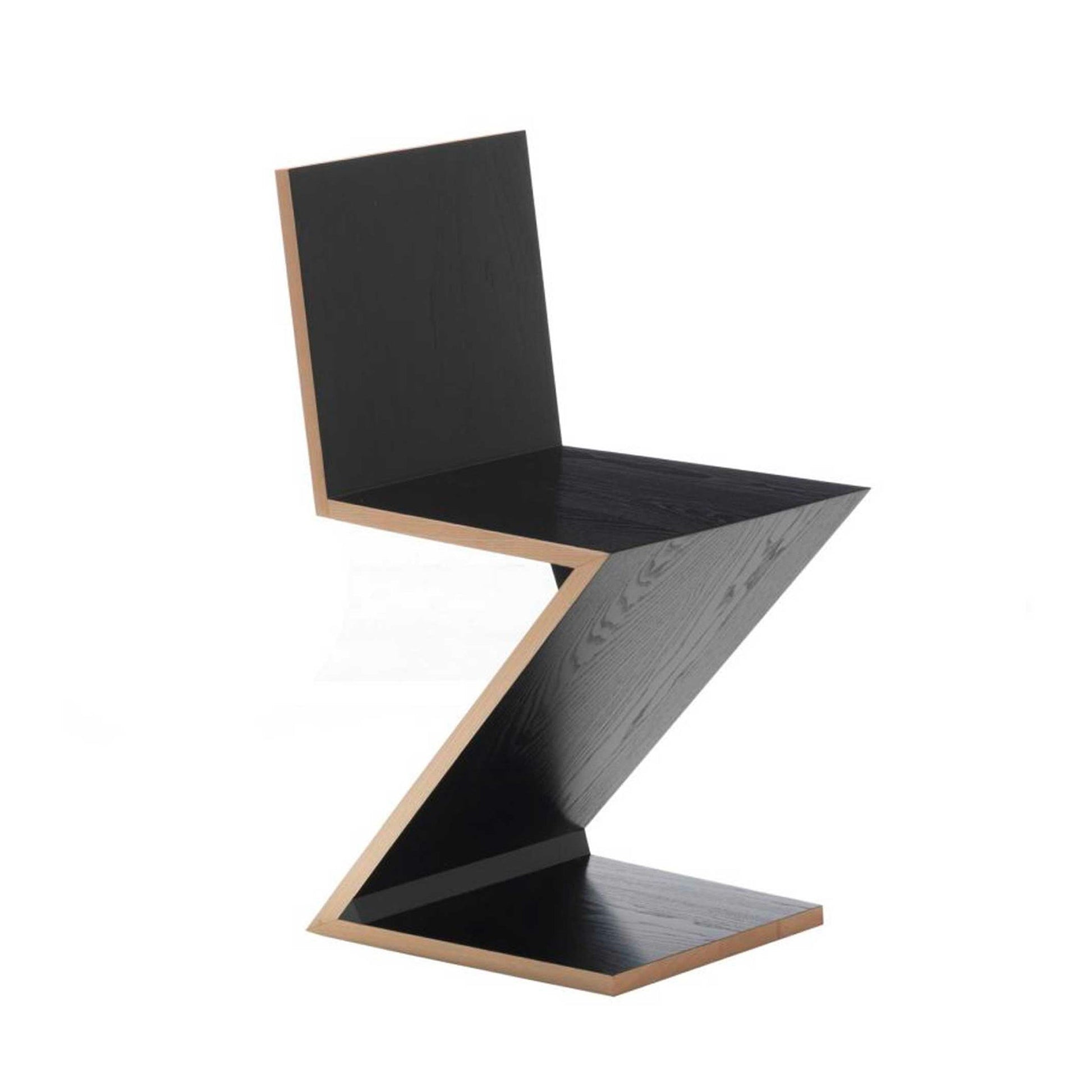Zig Zag Chair – Cantilevered Wood Statement by Rietveld for Cassina | 280