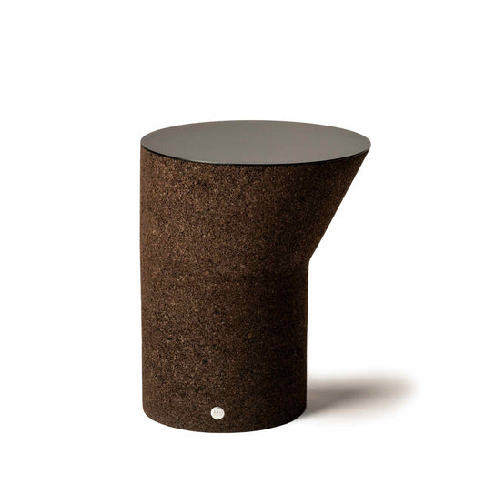 Luxury CAPINERA Cork Side Table Modern Italian Style for Villa