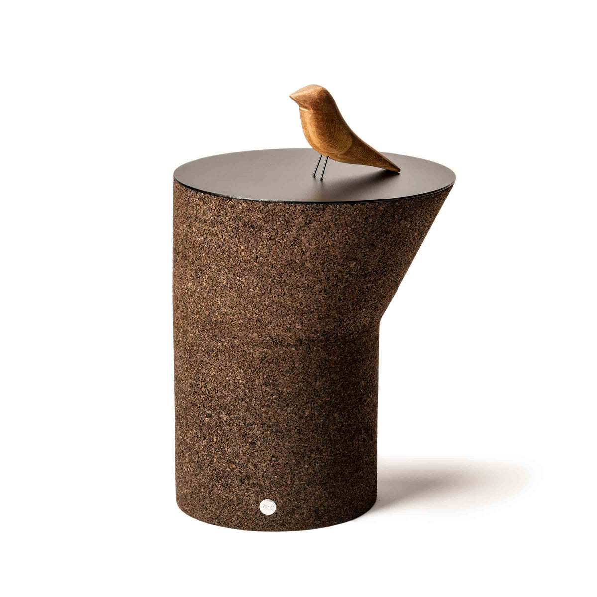 Luxury CAPINERA Cork Side Table Modern Italian Style for Villa