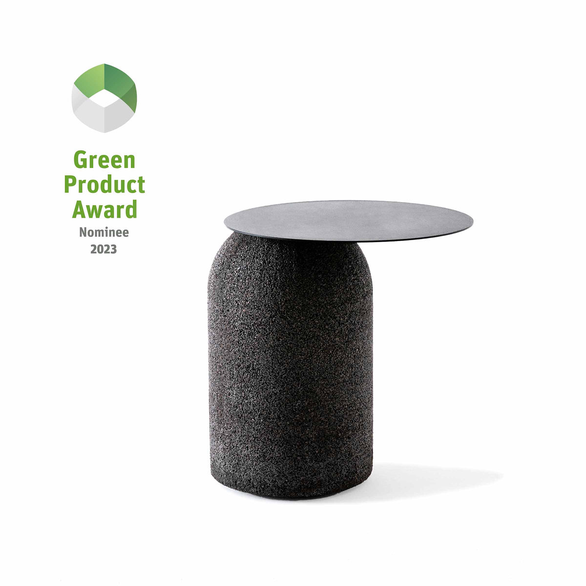 Luxury MORO Cork Metal Side Table Modern Italian Style for Villa
