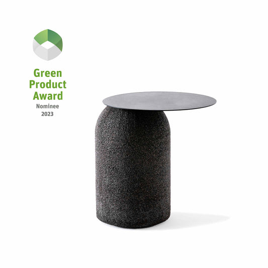 Luxury MORO Cork Metal Side Table Modern Italian Style for Villa