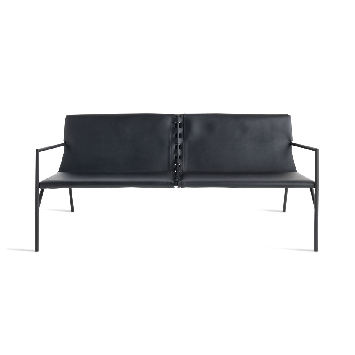 Luxury TOUT LE JOUR Leather Two-Seater Sofa Modern Italian Style for Villa