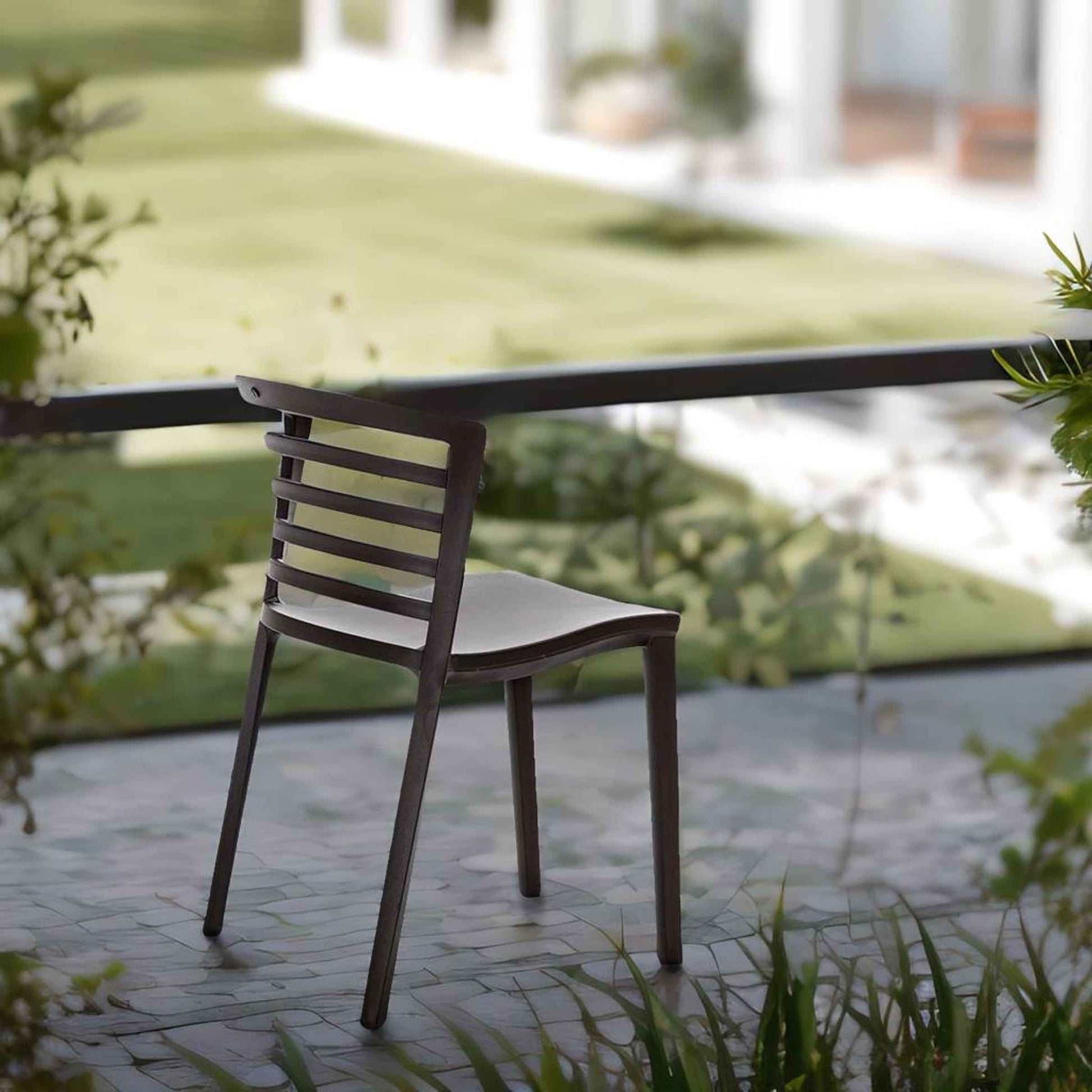 Luxury VENEZIA Stackable Dining Chair Modern Italian Style for Villa