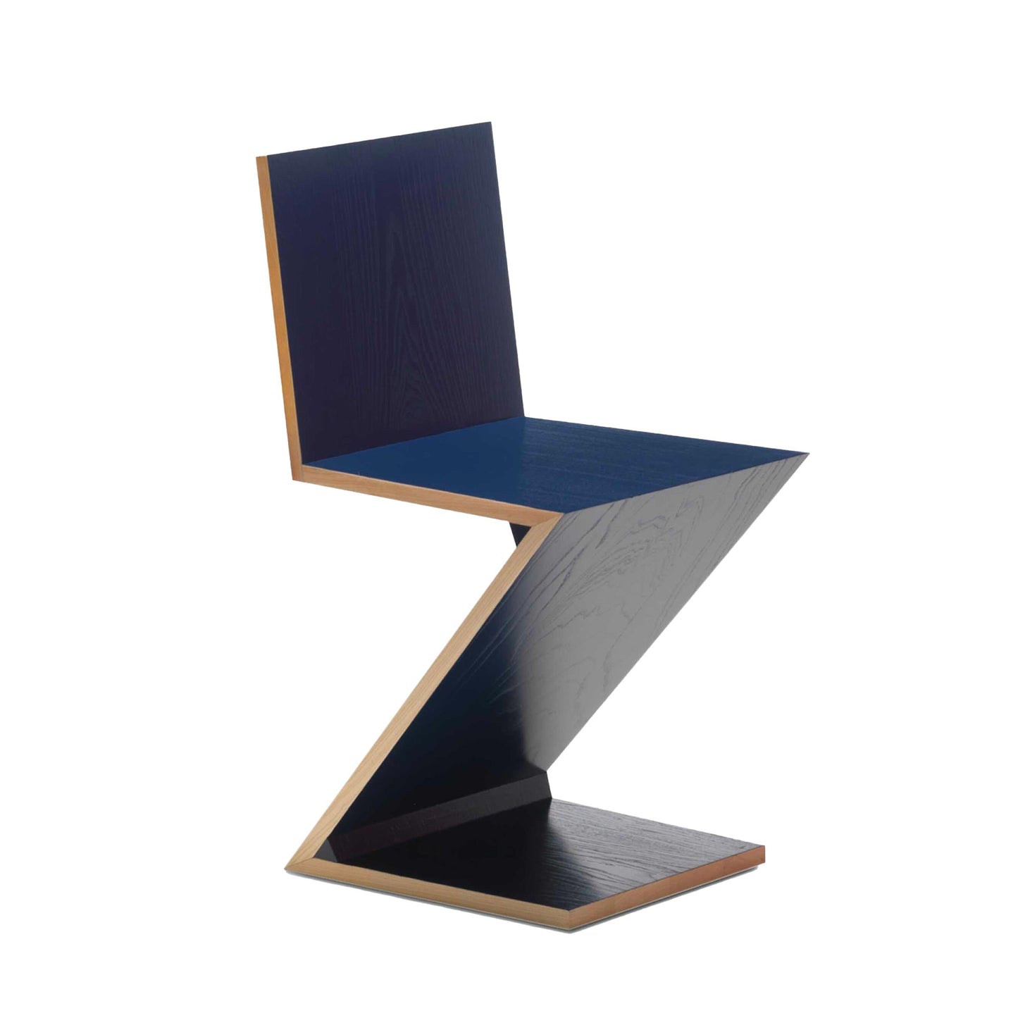 Zig Zag Chair – Cantilevered Wood Statement by Rietveld for Cassina | 280