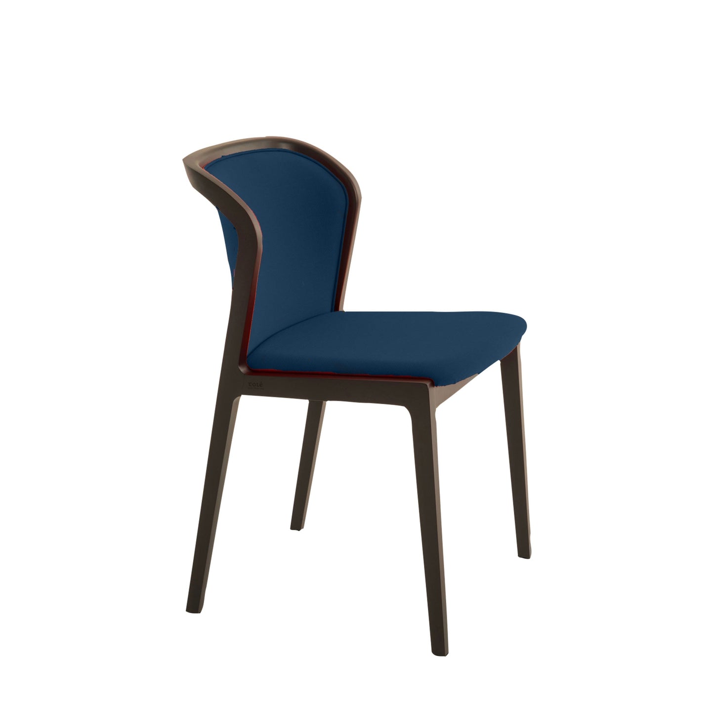 Vienna Upholstered Dining Chair – Beechwood & Wool Colé Italia Contemporary Piece
