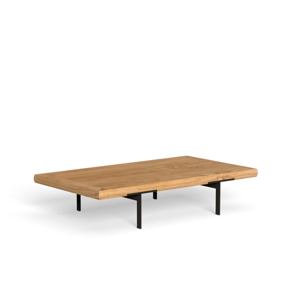 Luxury ALLURE Wood Outdoor Coffee Table Modern Italian Style for Villa