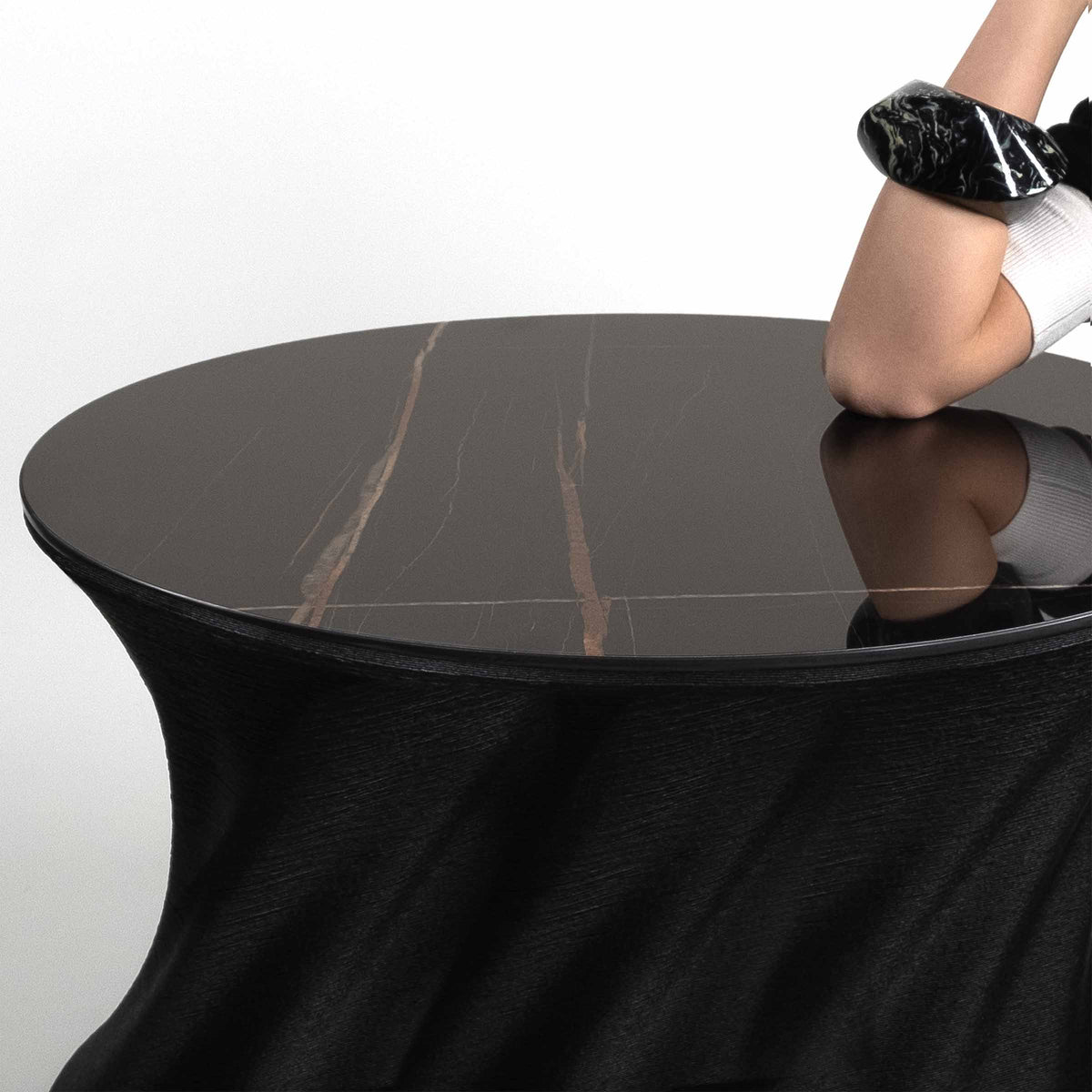 Luxury BRYANT Recycled Plastic Coffee Table Modern Italian Style for Villa