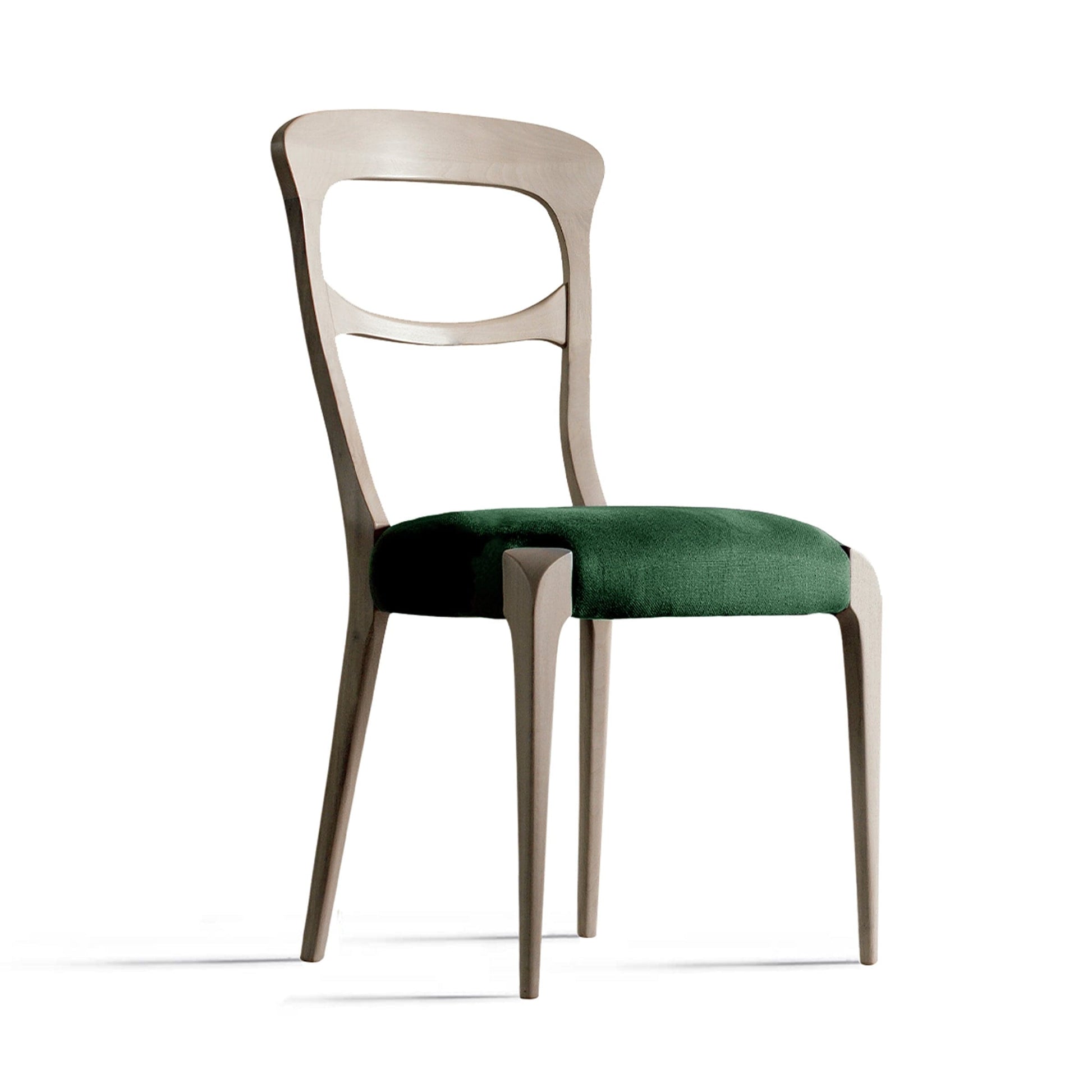 Capotavola Dining Chair – Sculptural Canaletto Walnut Dale Italia Furniture