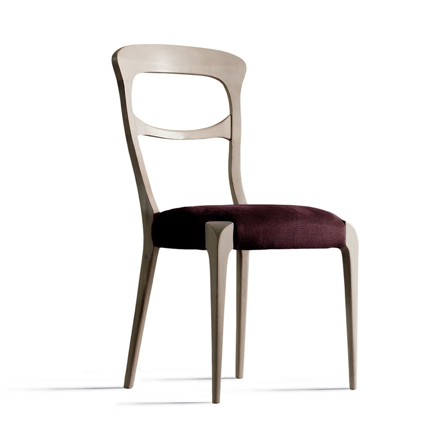 Capotavola Dining Chair by Dale Italia – Solid Canaletto Walnut