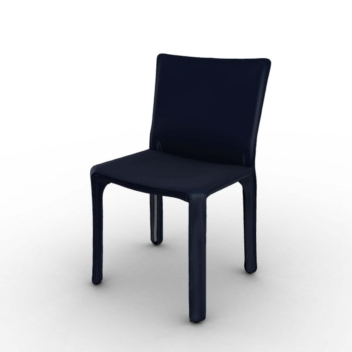 Luxury CAB 412 Leather Dining Chair Modern Italian Style for Villa