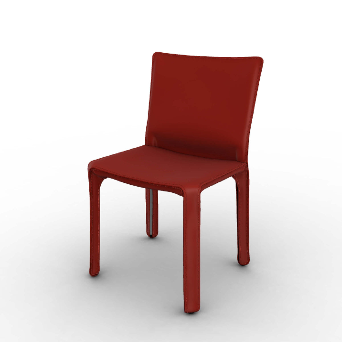 Luxury CAB 412 Leather Dining Chair Modern Italian Style for Villa
