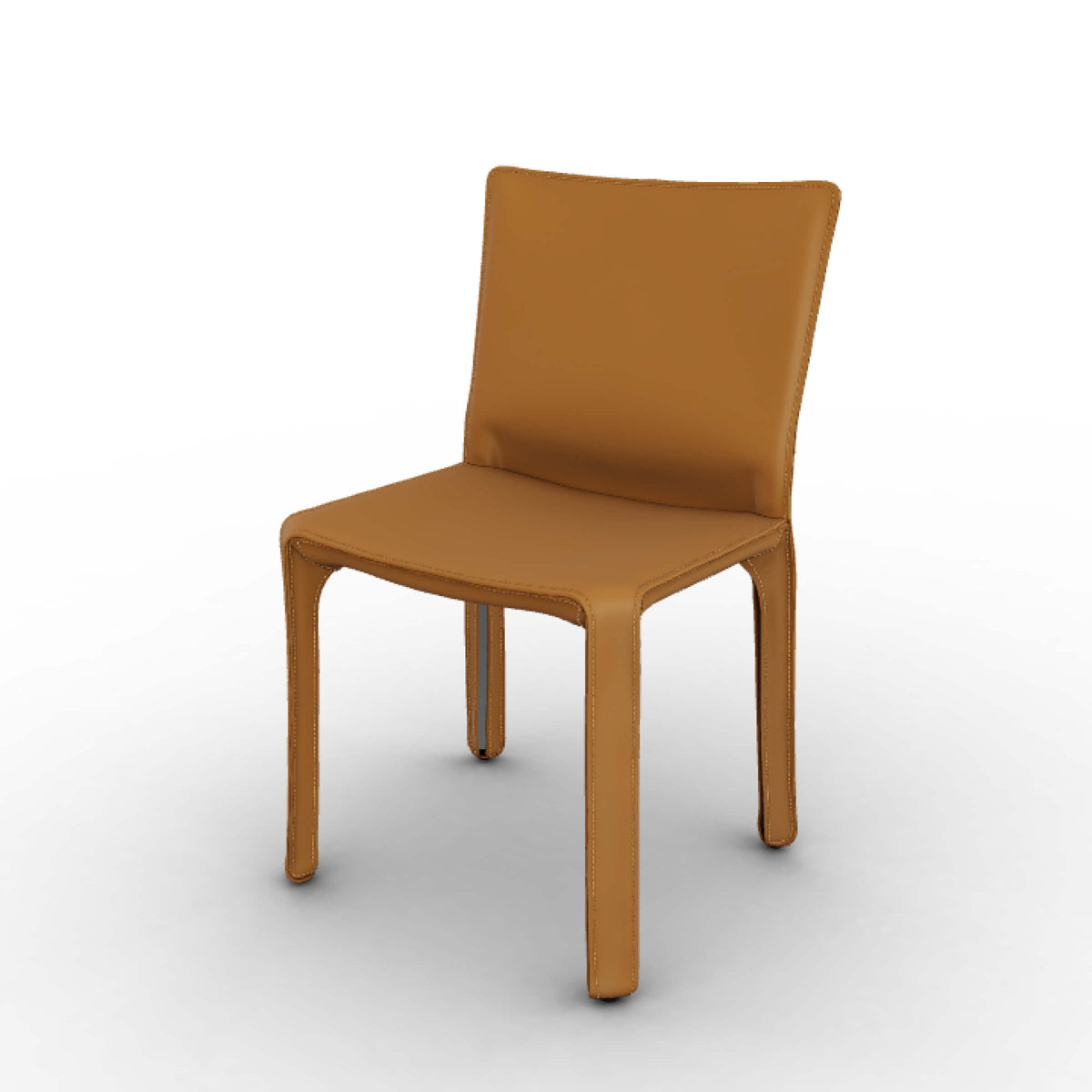 Luxury CAB 412 Leather Dining Chair Modern Italian Style for Villa